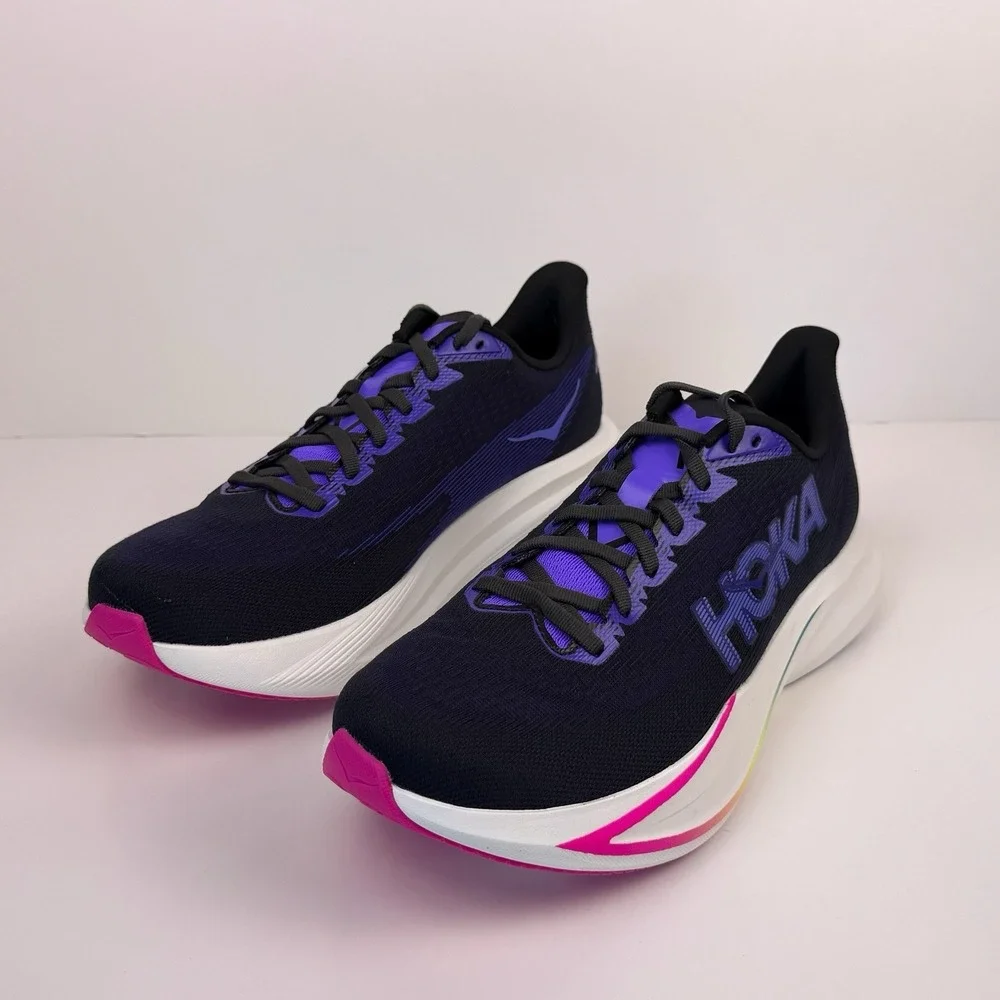 Hoka One One Mach 7 Running Shoes Men's Size 10D Purple 1171904 CKCS Sample
